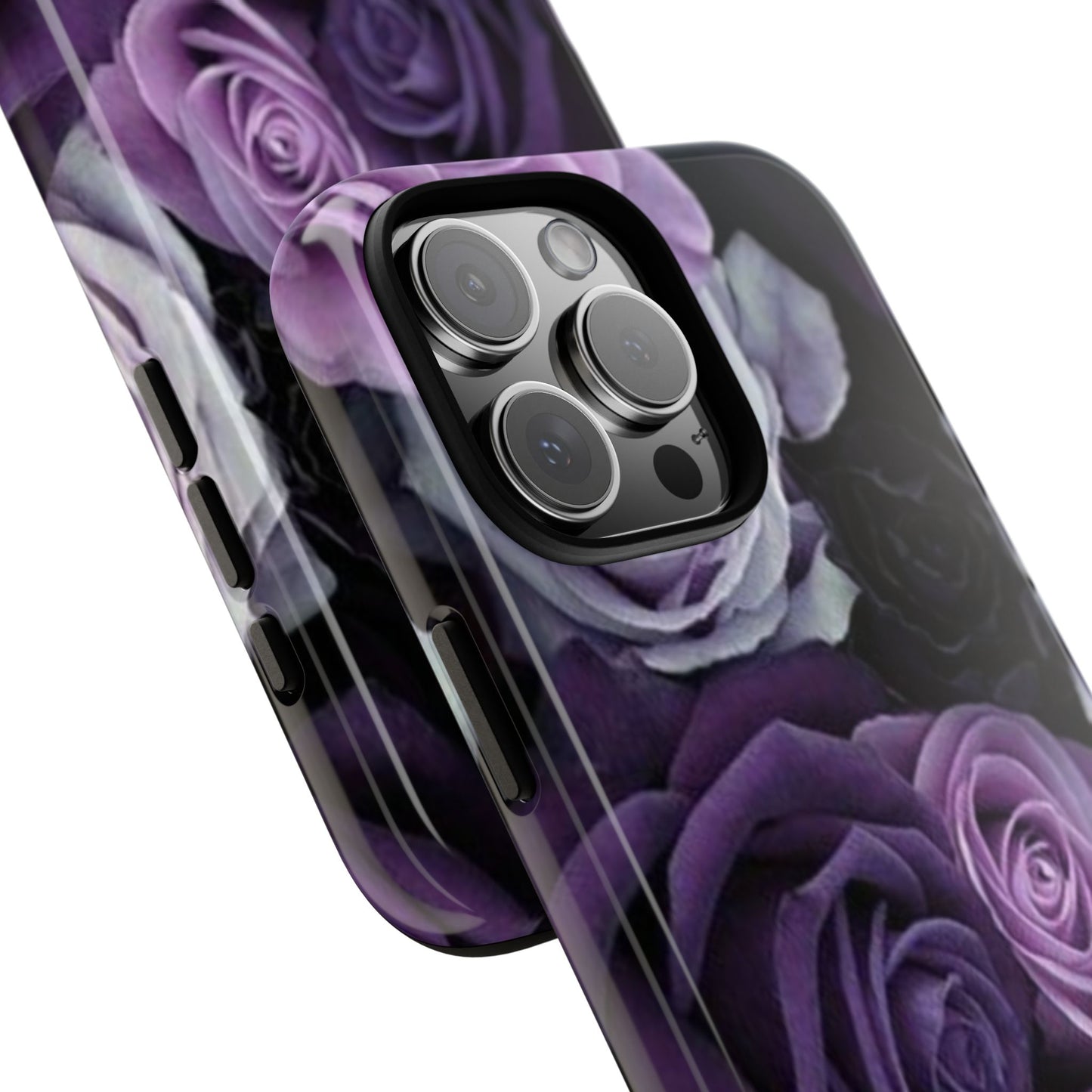 Purple Roses Tough Phone Case
