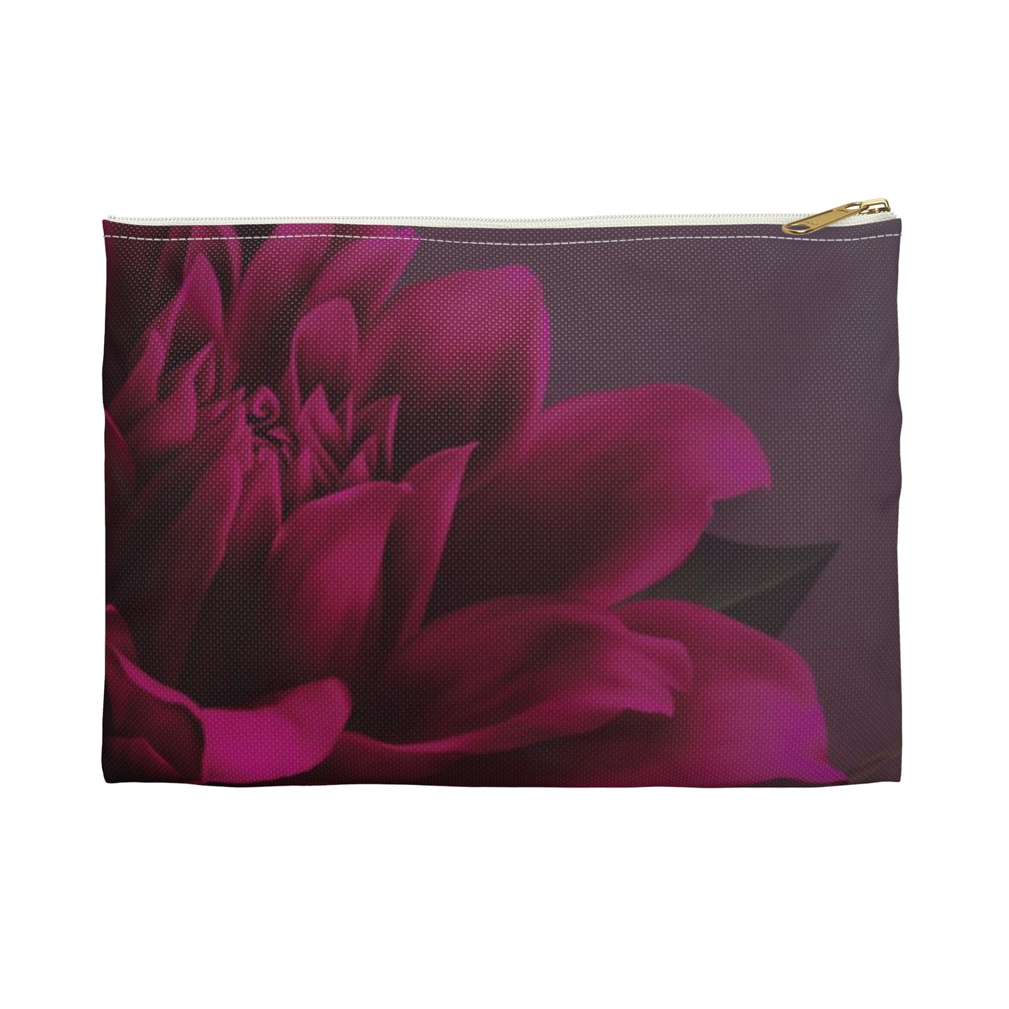 Magenta Dahlia Accessory Pouch