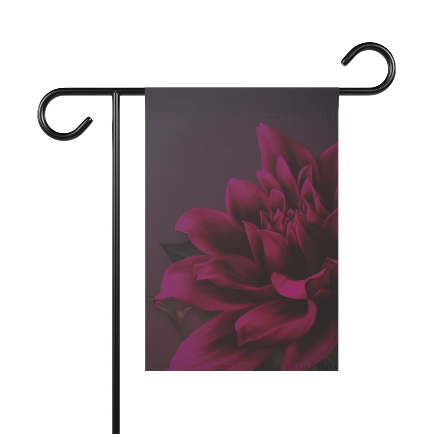 Magenta Dahlia Garden & House Banner