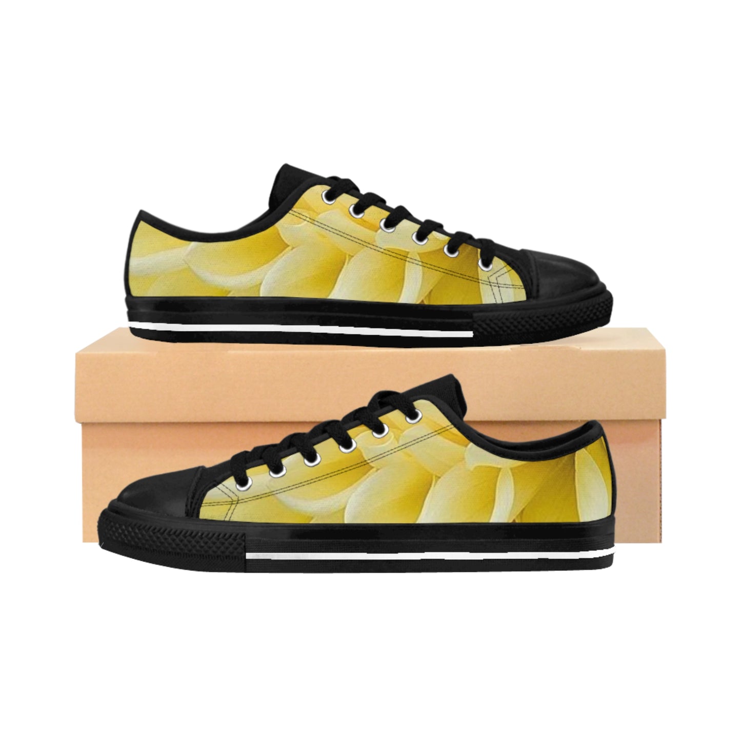 Yellow Dahlia Sneakers