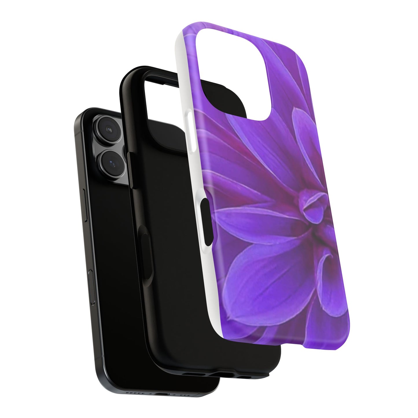 Purple Dahlia Tough Phone Case