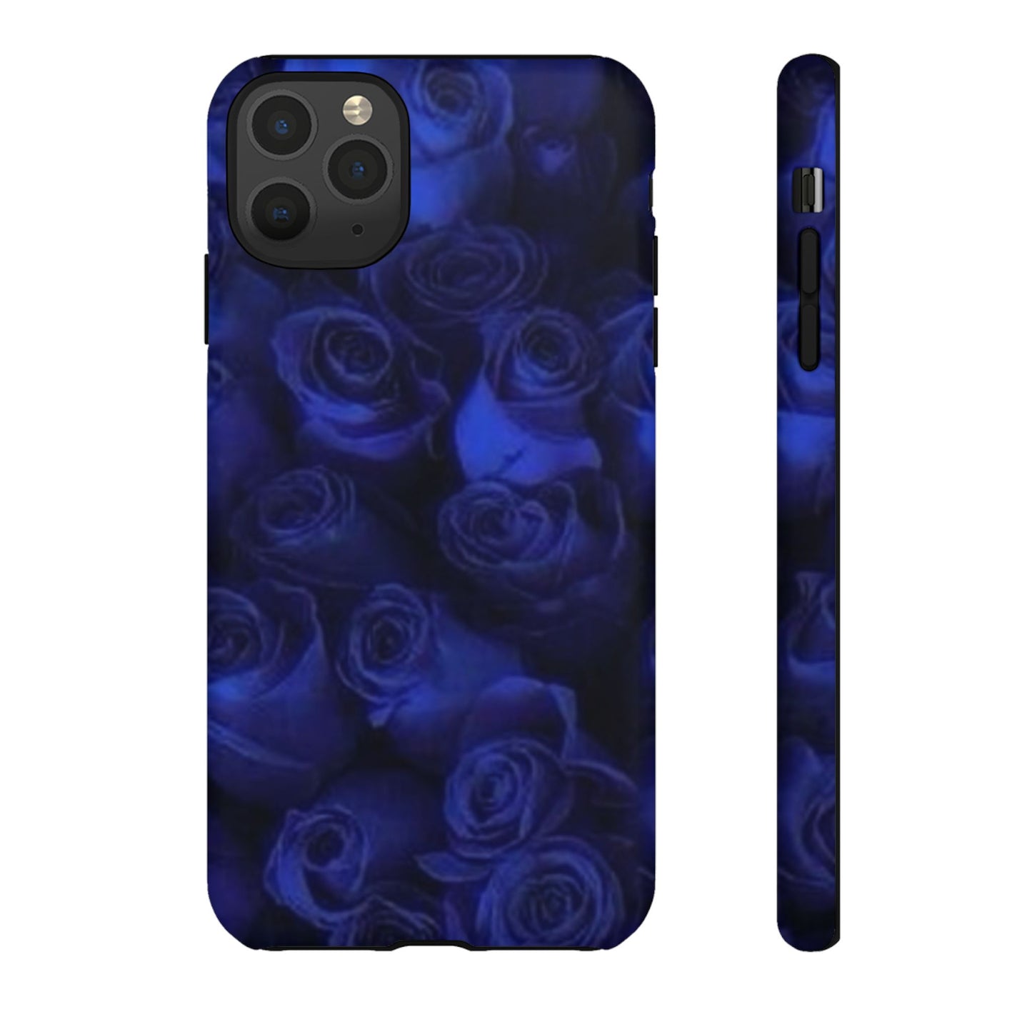 Dark Blue Roses Tough Phone Case