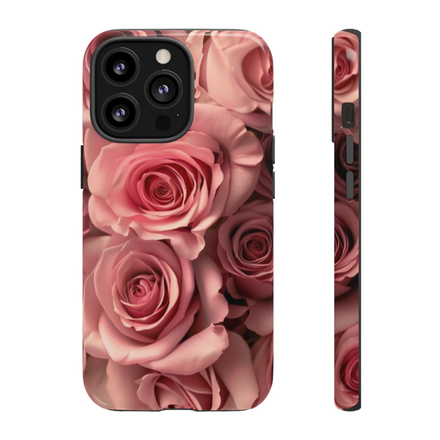 Pink Roses Tough Phone Case