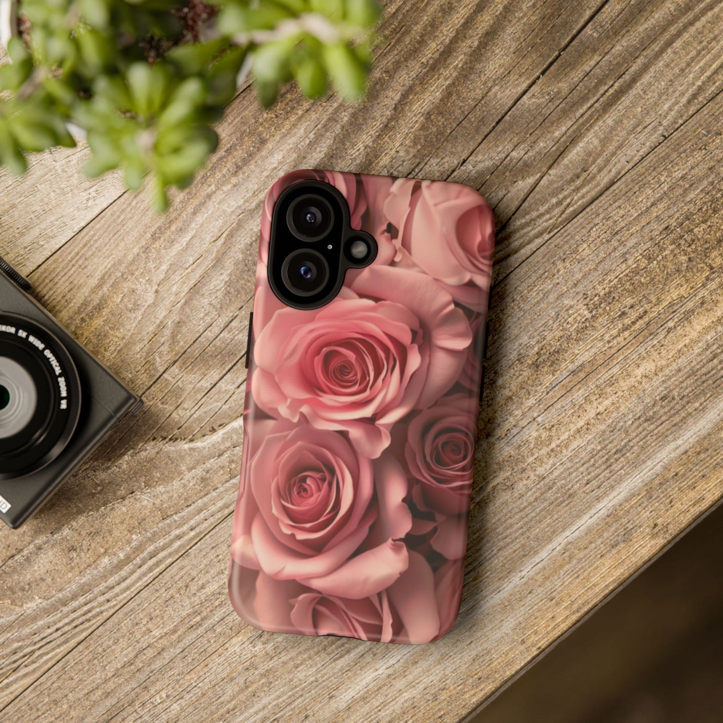 Pink Roses Tough Phone Case