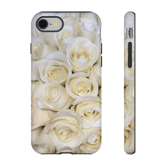 White Roses Tough Phone Case
