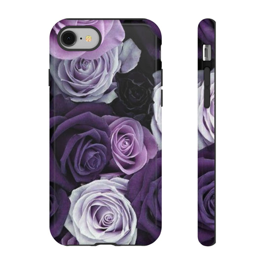 Purple Roses Tough Phone Case