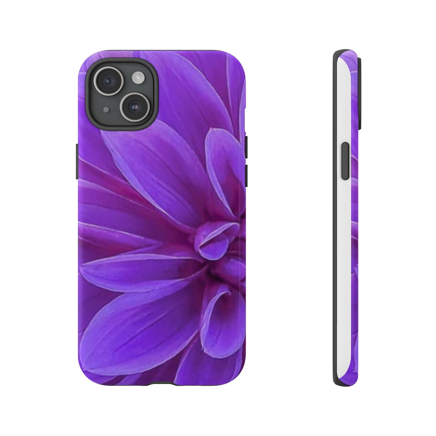 Purple Dahlia Tough Phone Case
