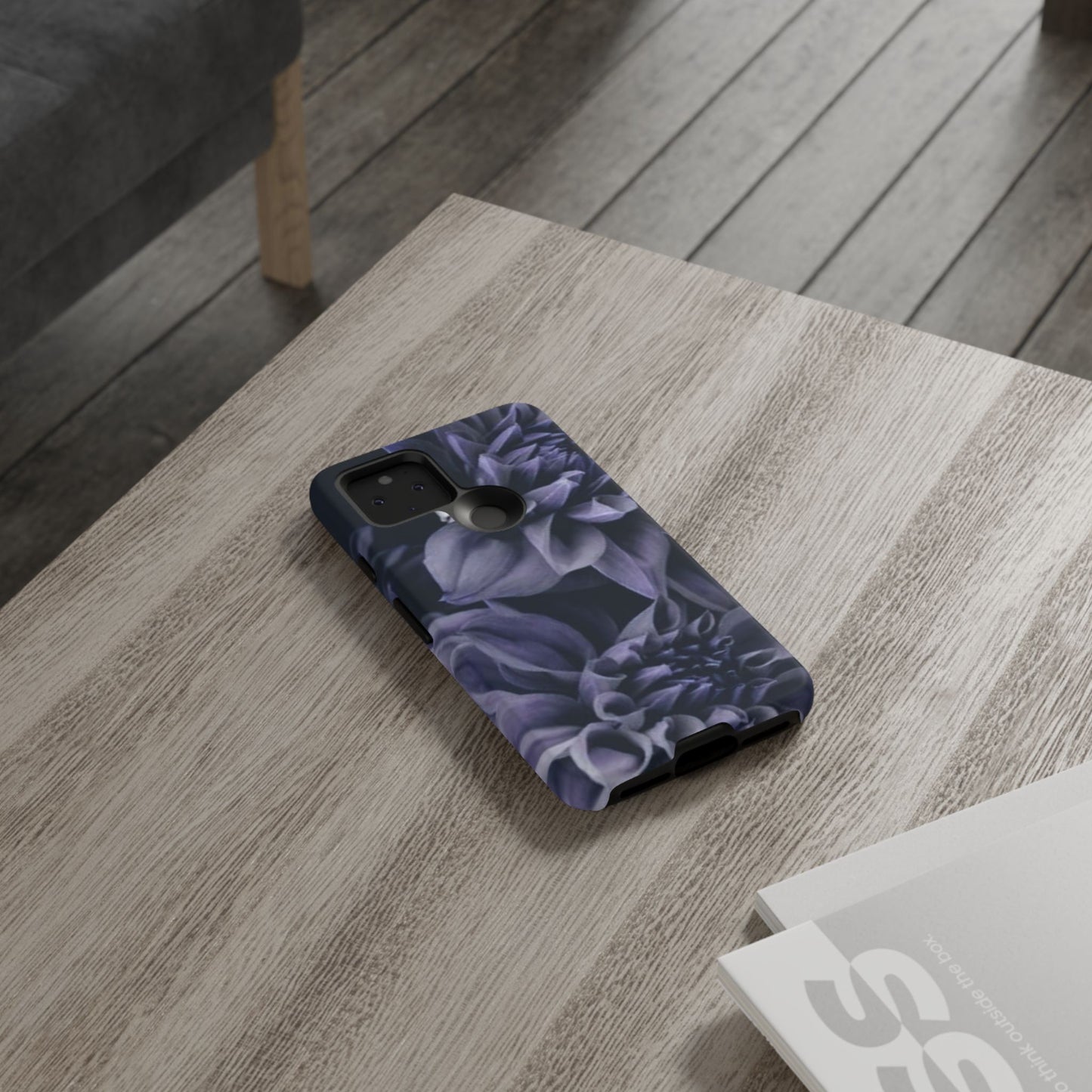Blue Dahlia Phone Tough Case
