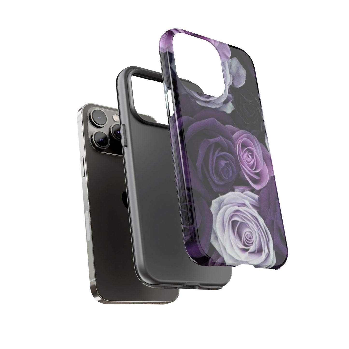Purple Roses Tough Phone Case