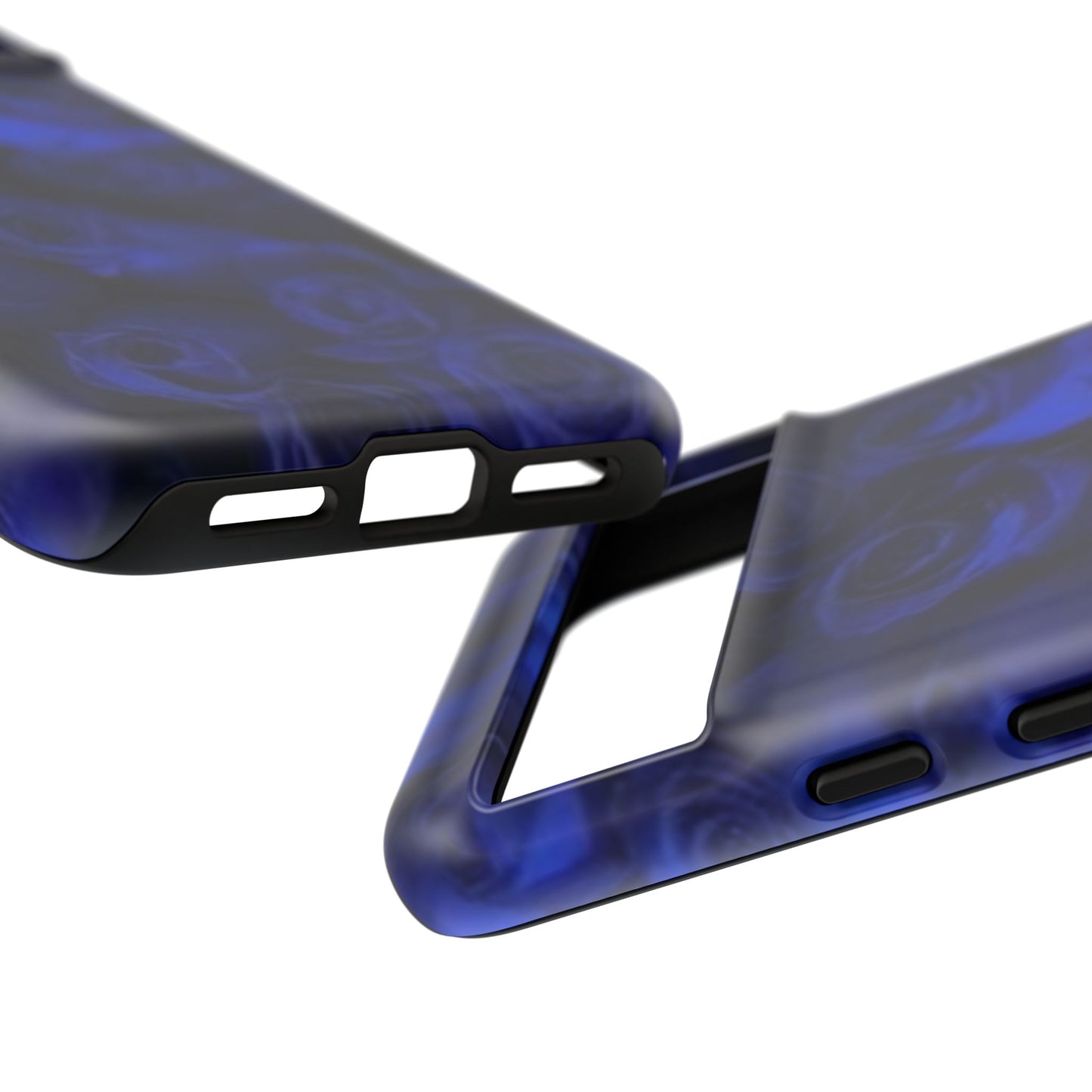 Dark Blue Roses Tough Phone Case