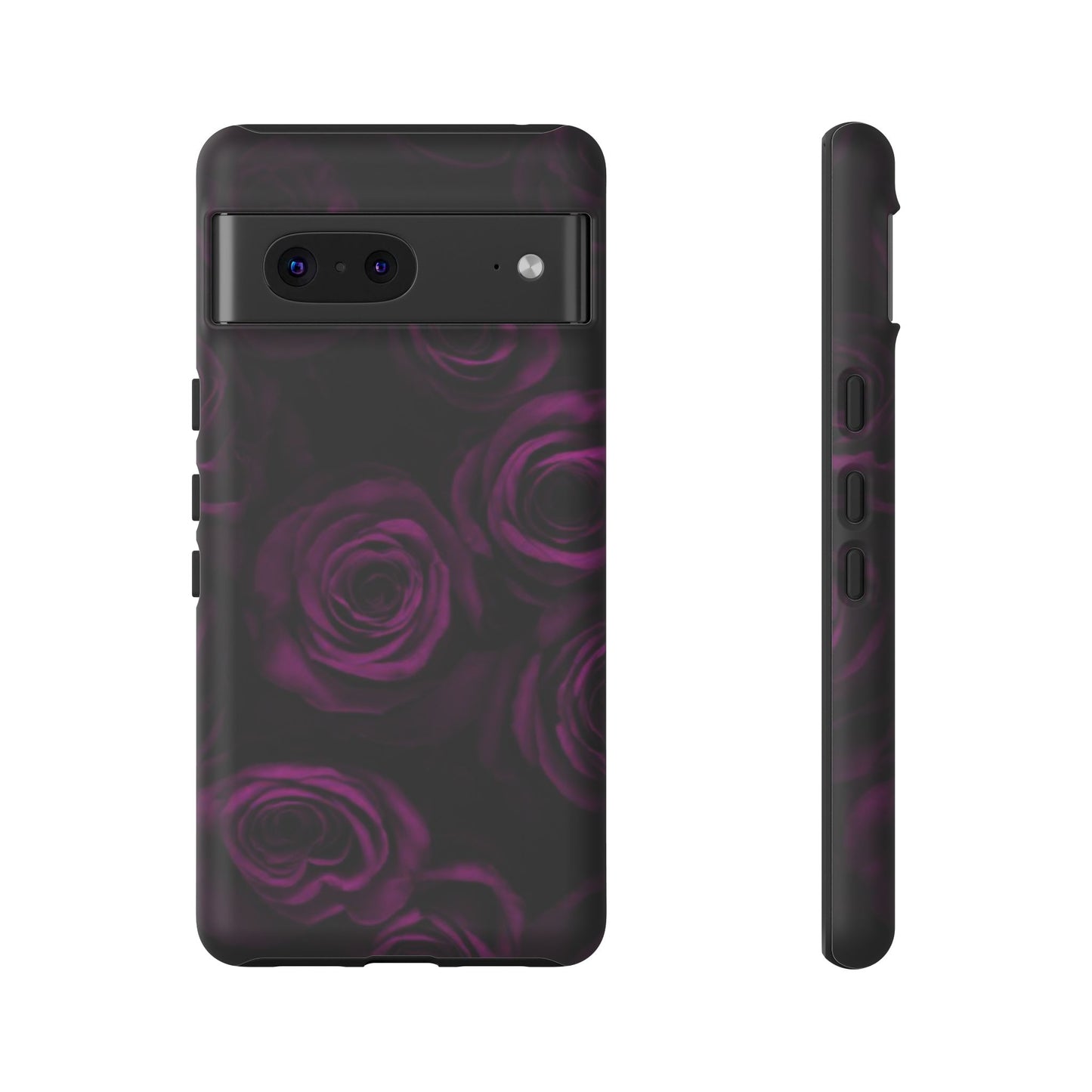 Dark Purple Roses Phone Tough Case