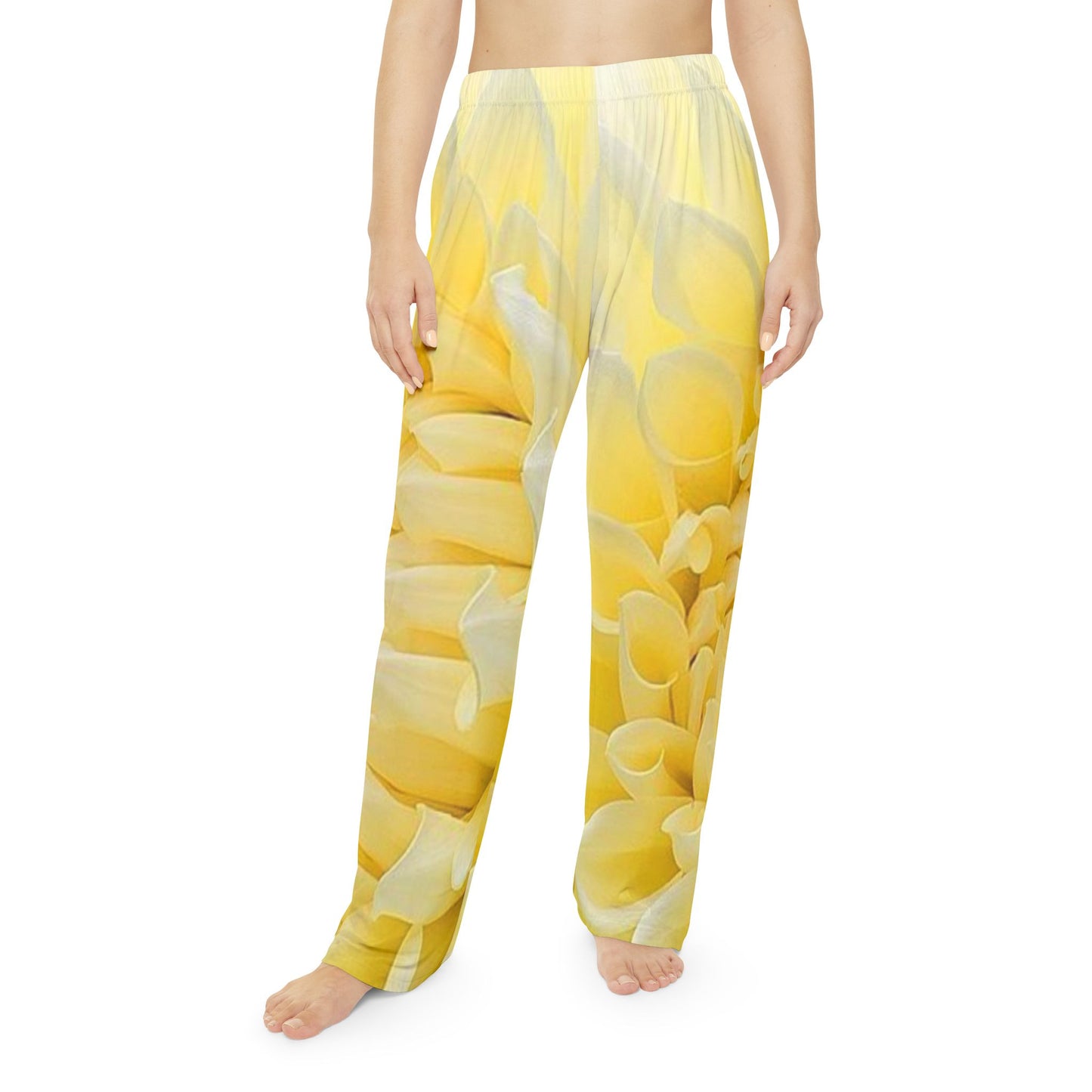 Yellow Dahlia Pajama Pants