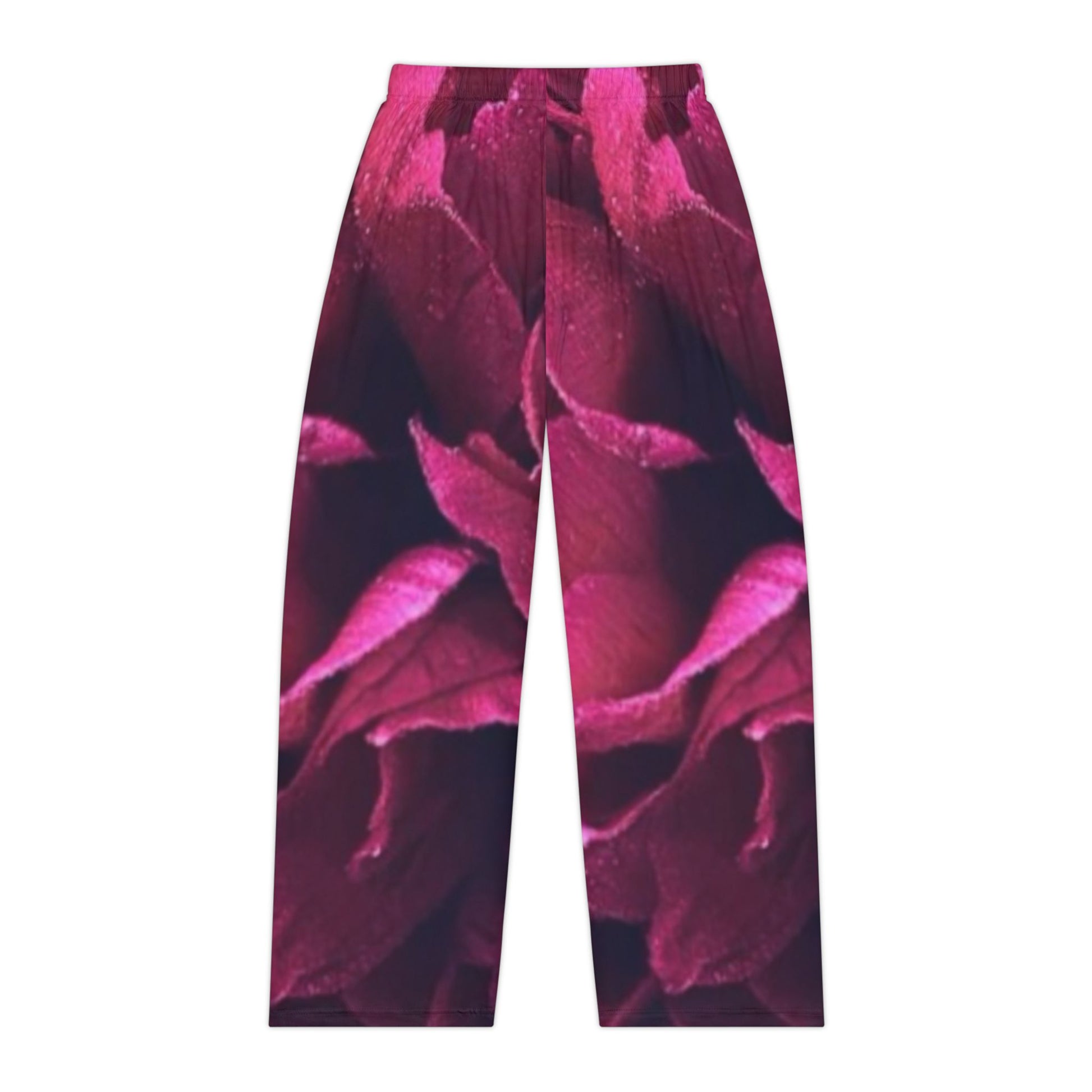 Magenta Cozy Floral Pajama Pant
