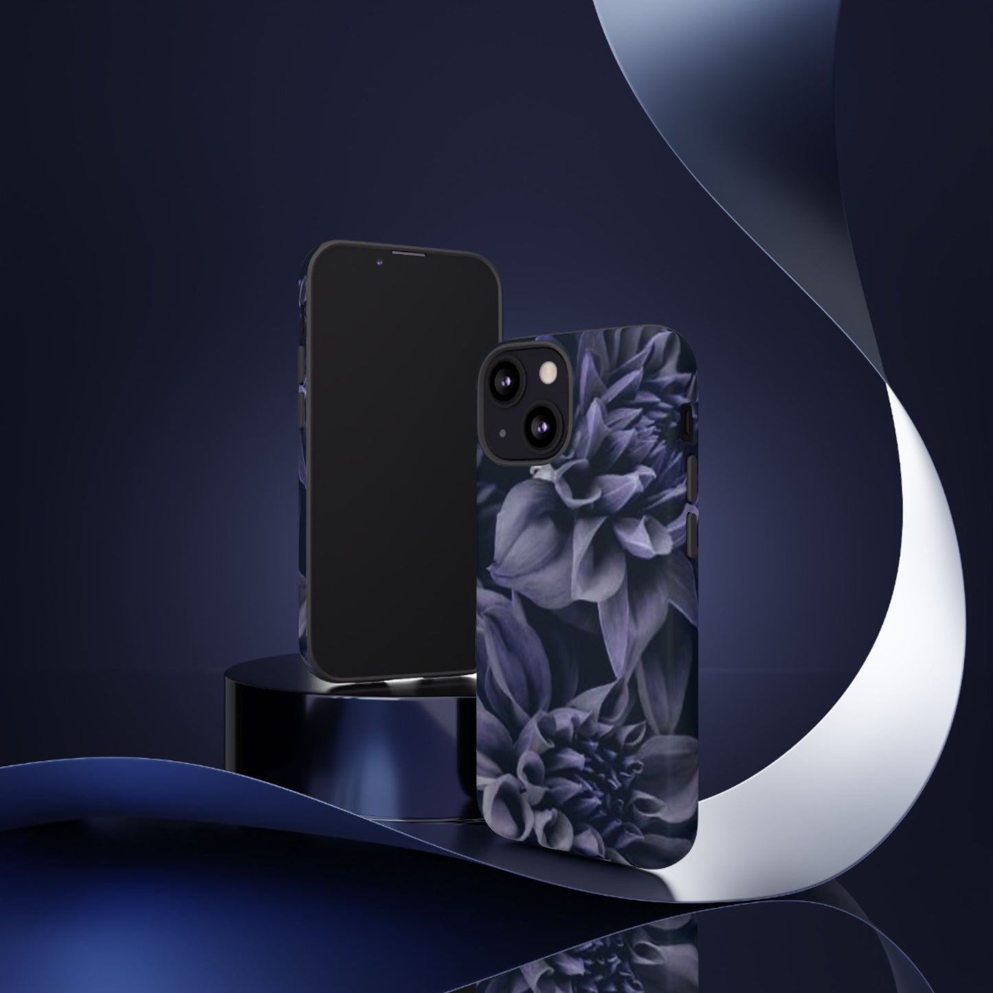 Blue Dahlia Phone Tough Case