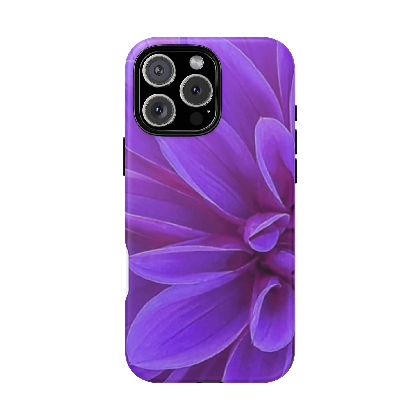 Purple Dahlia Tough Phone Case