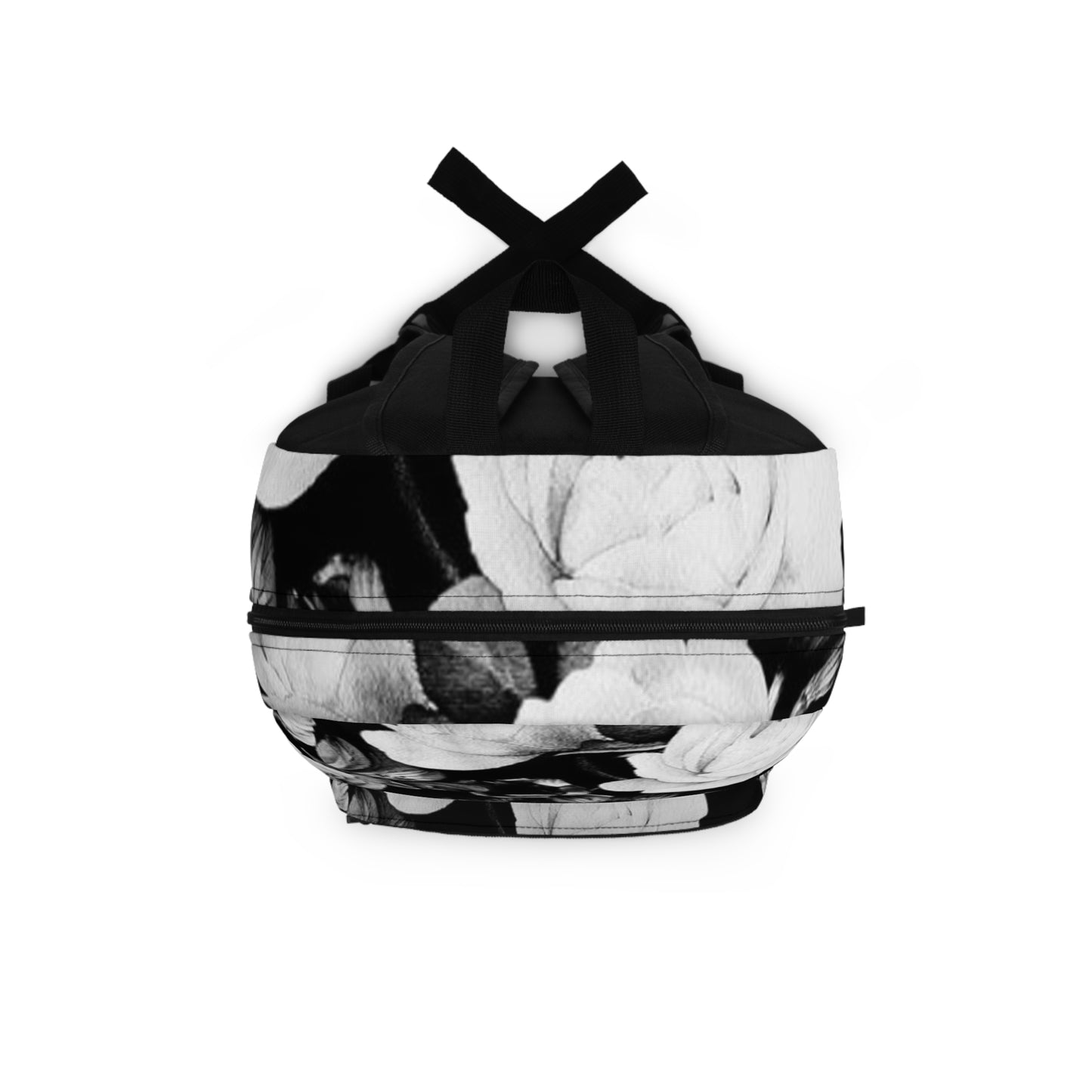 Black & White Floral Backpack