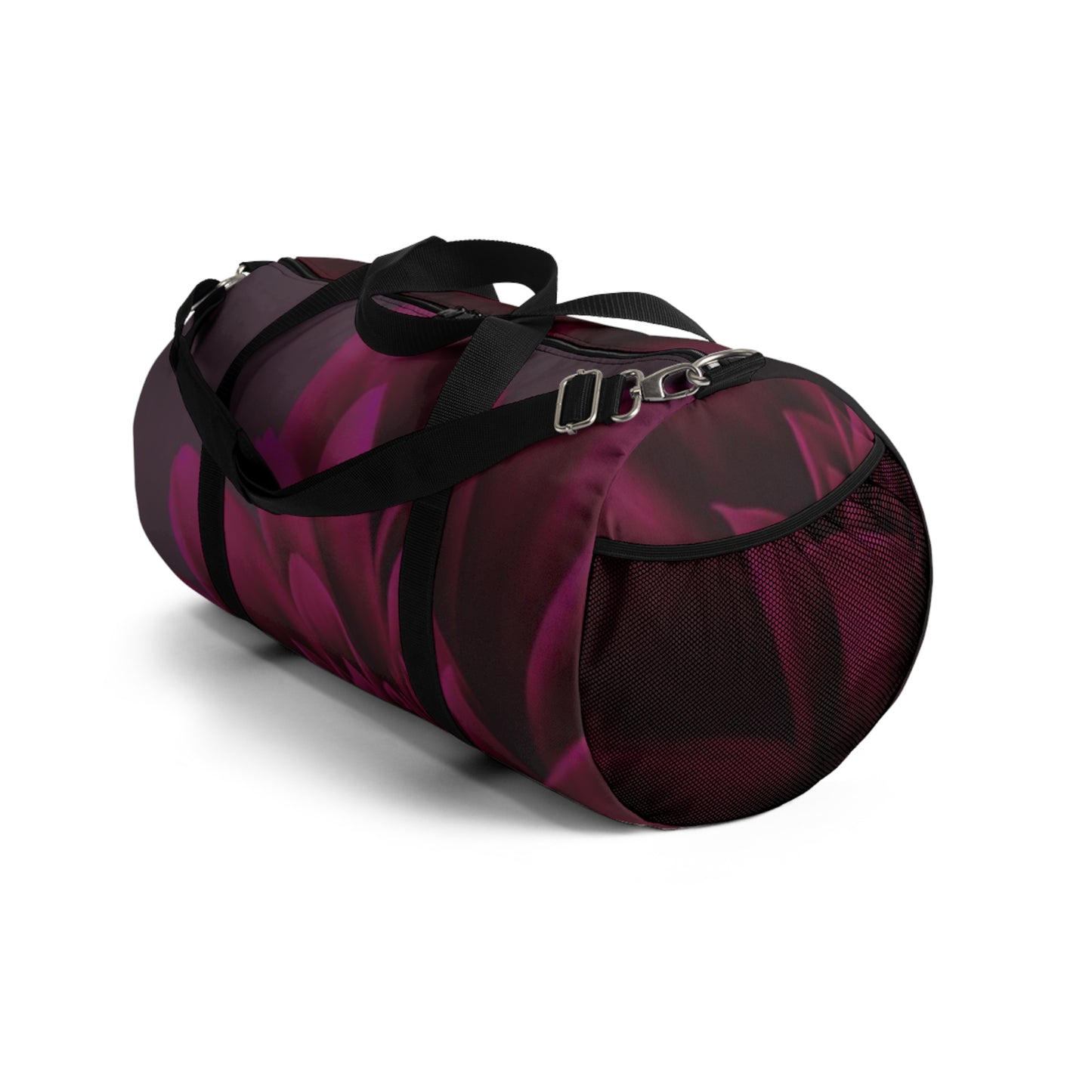 Magenta Dahlia Duffel Bag