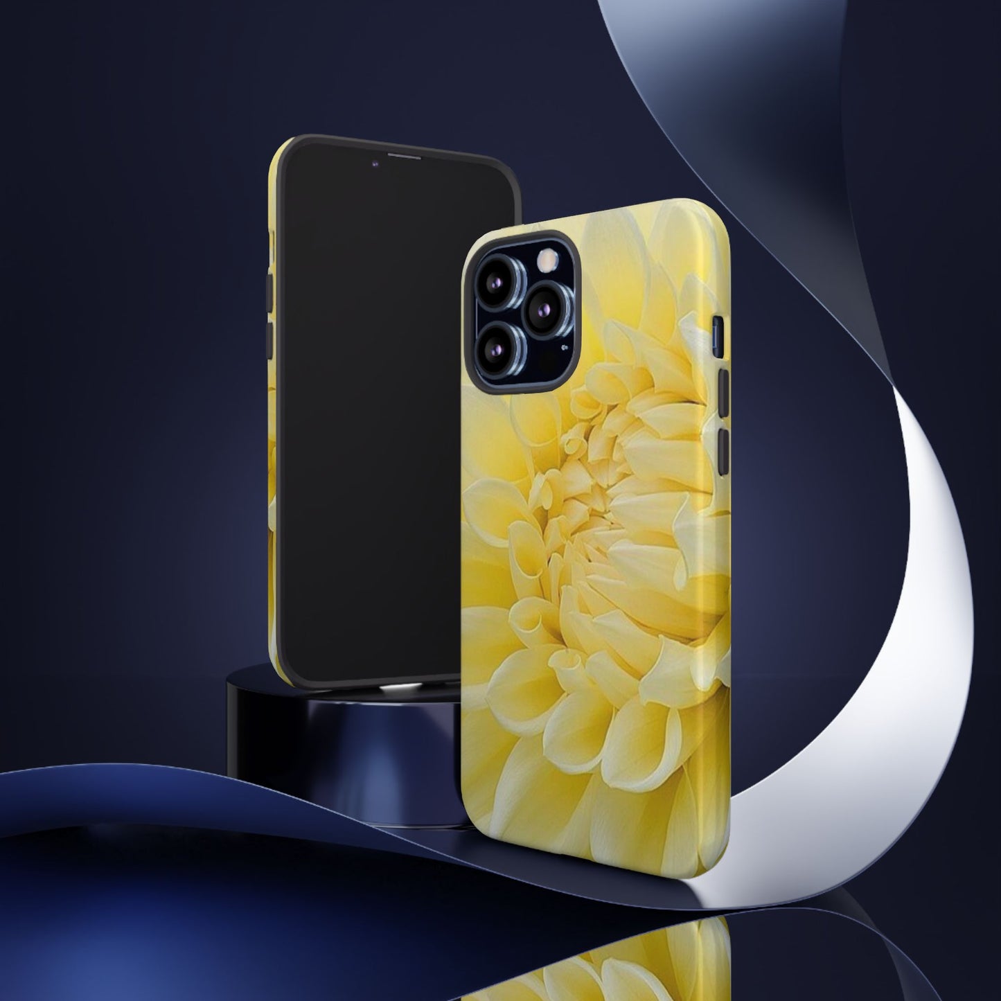 Yellow Dahlia Phone Tough Case