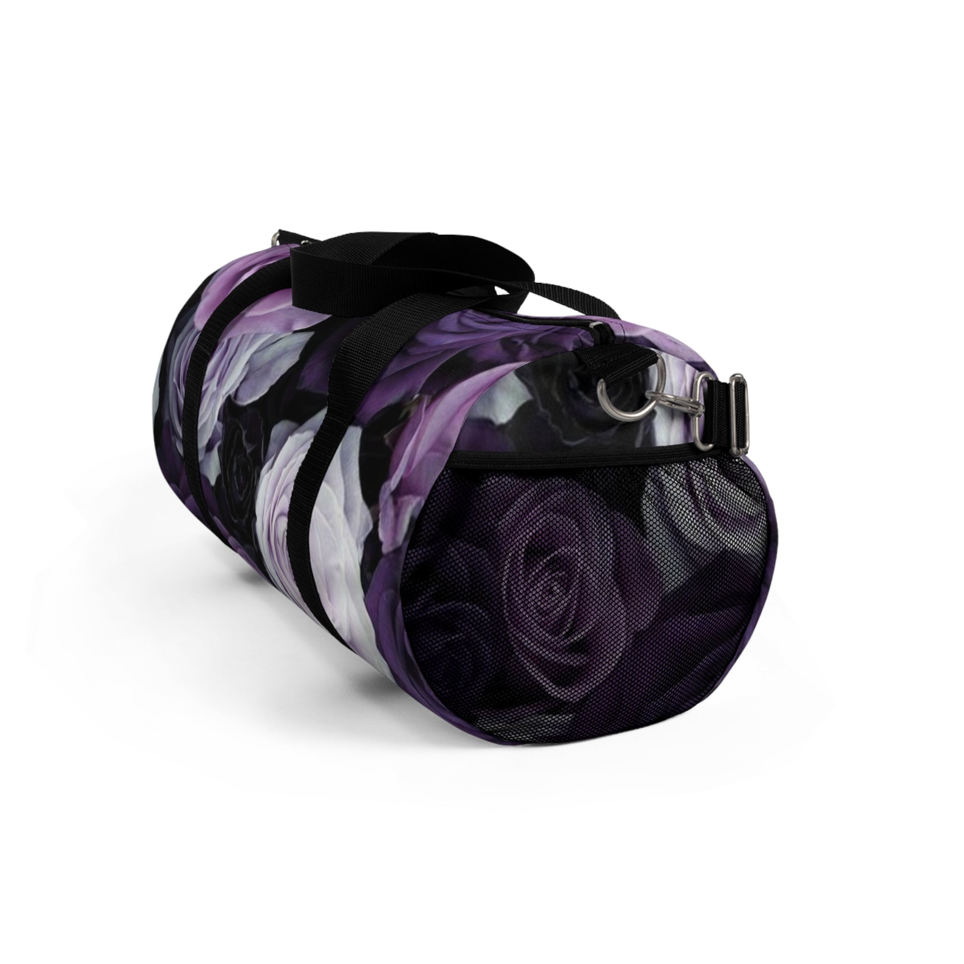Purple Roses Floral Duffel Bag for Gym