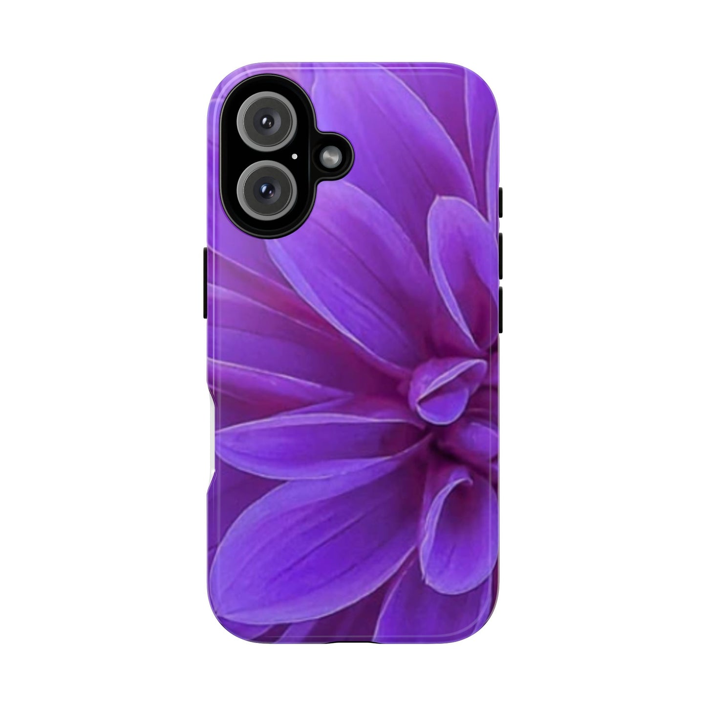 Purple Dahlia Tough Phone Case