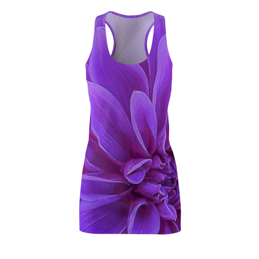 Purple Dahlia Racerback Dress