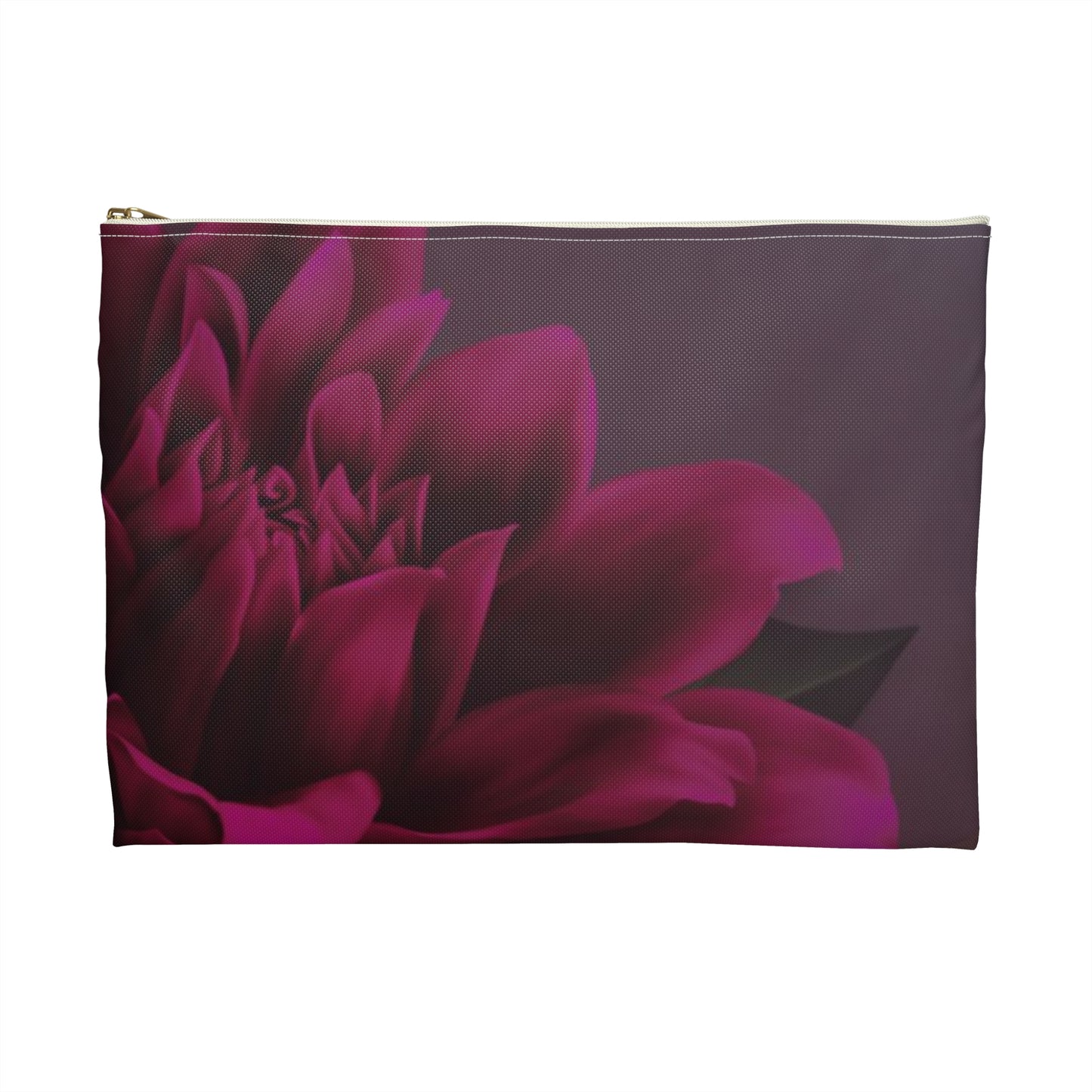 Magenta Dahlia Accessory Pouch
