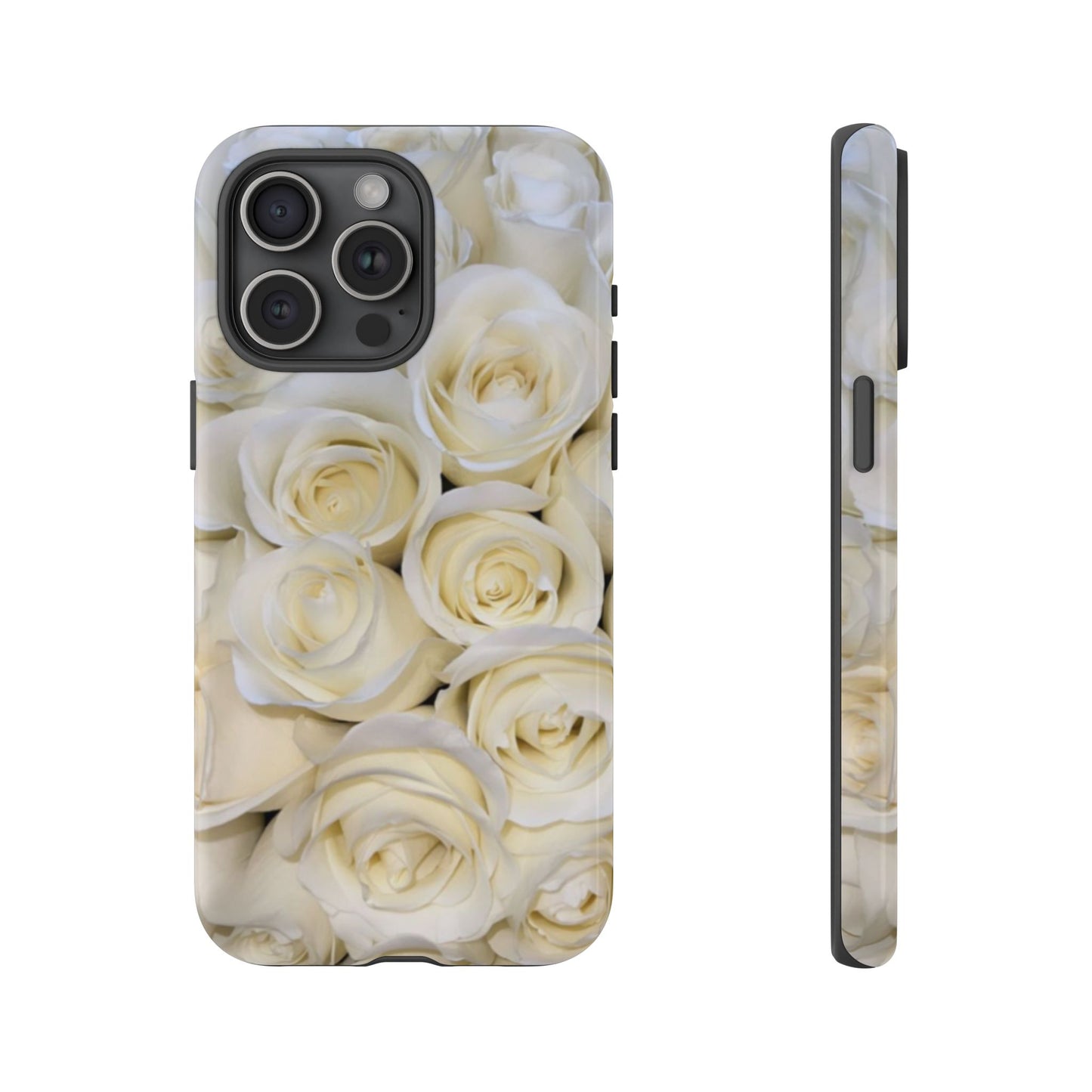 White Roses Tough Phone Case