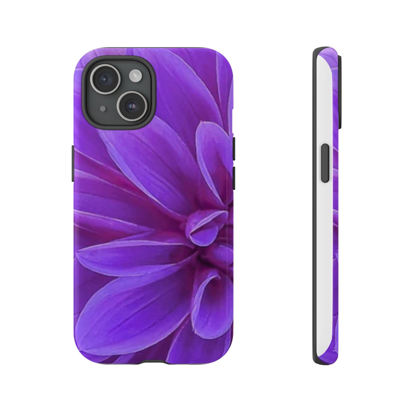 Purple Dahlia Tough Phone Case