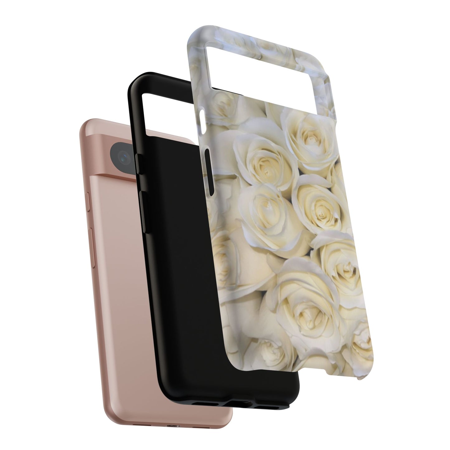 White Roses Tough Phone Case