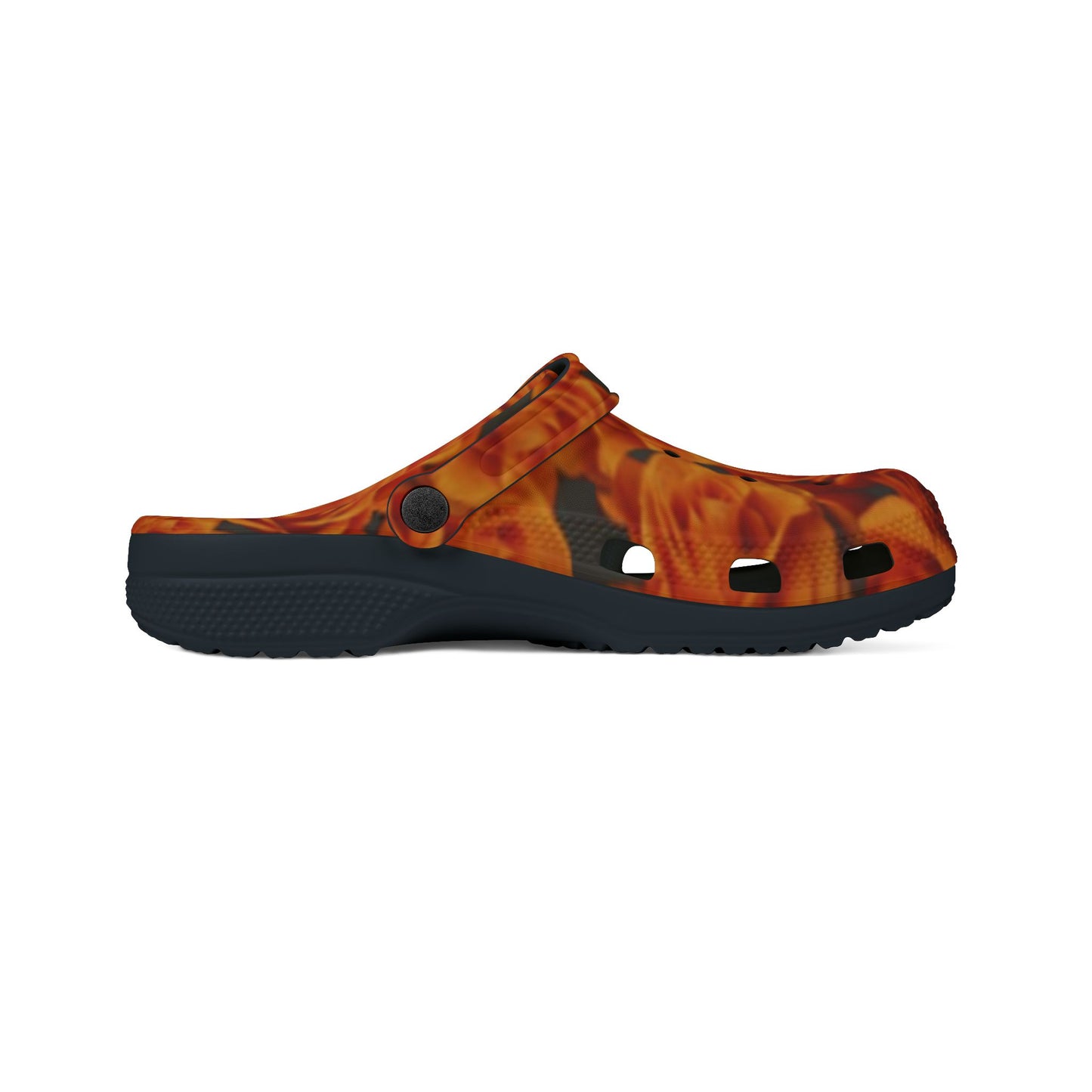 Orange Roses Foam Shoes