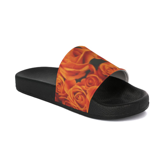 Orange Roses Sandals