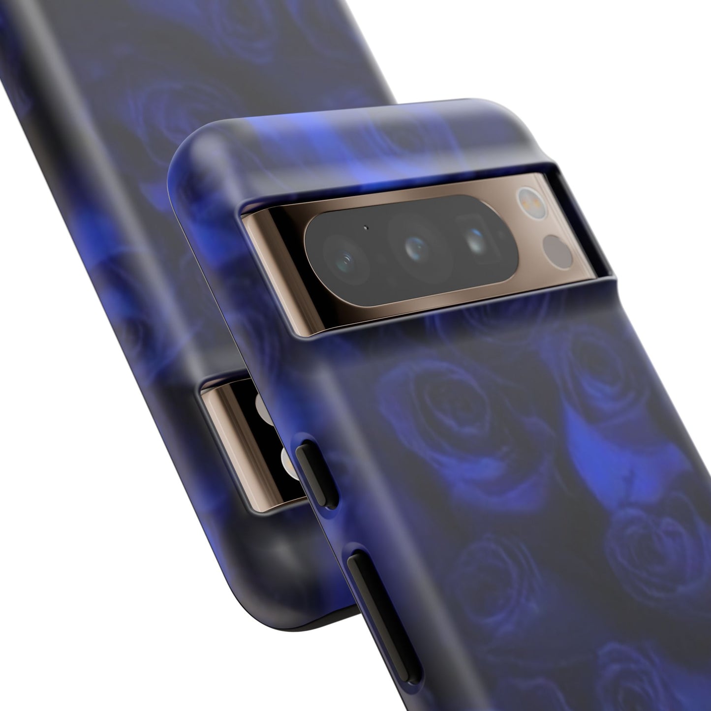 Dark Blue Roses Tough Phone Case