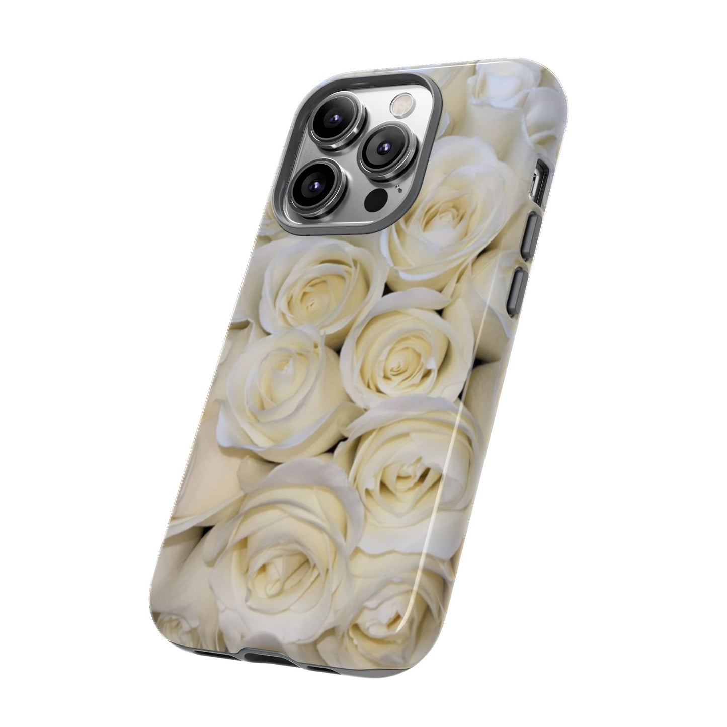 White Roses Tough Phone Case