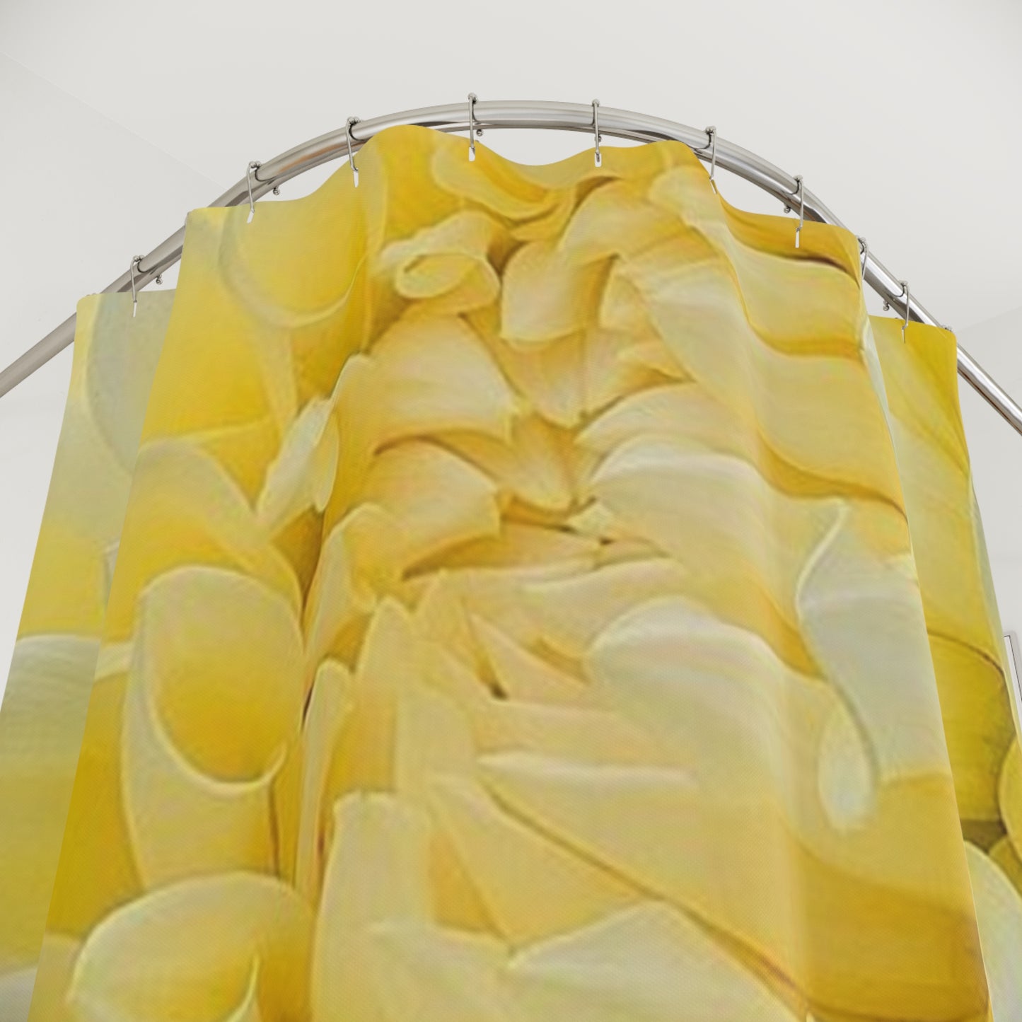 Yellow Dahlia Shower Curtain