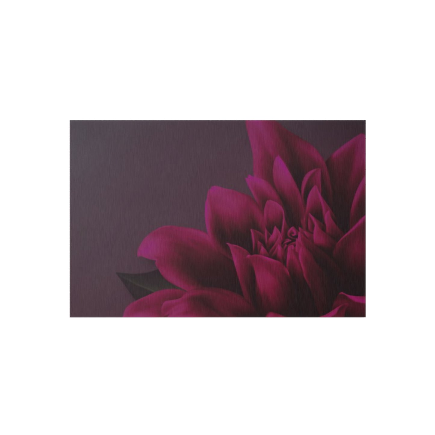 Magenta Dahlia Outdoor Rug