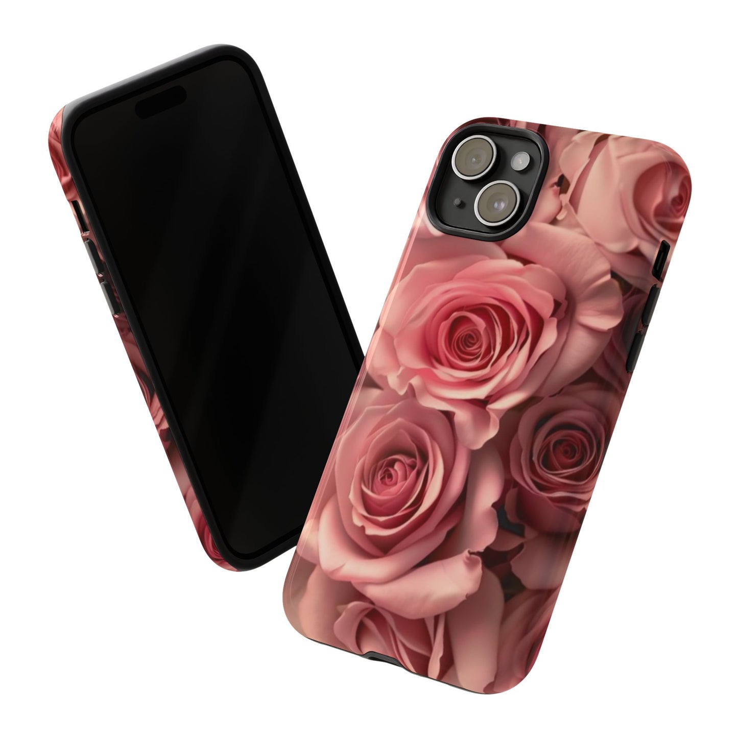 Pink Roses Tough Phone Case