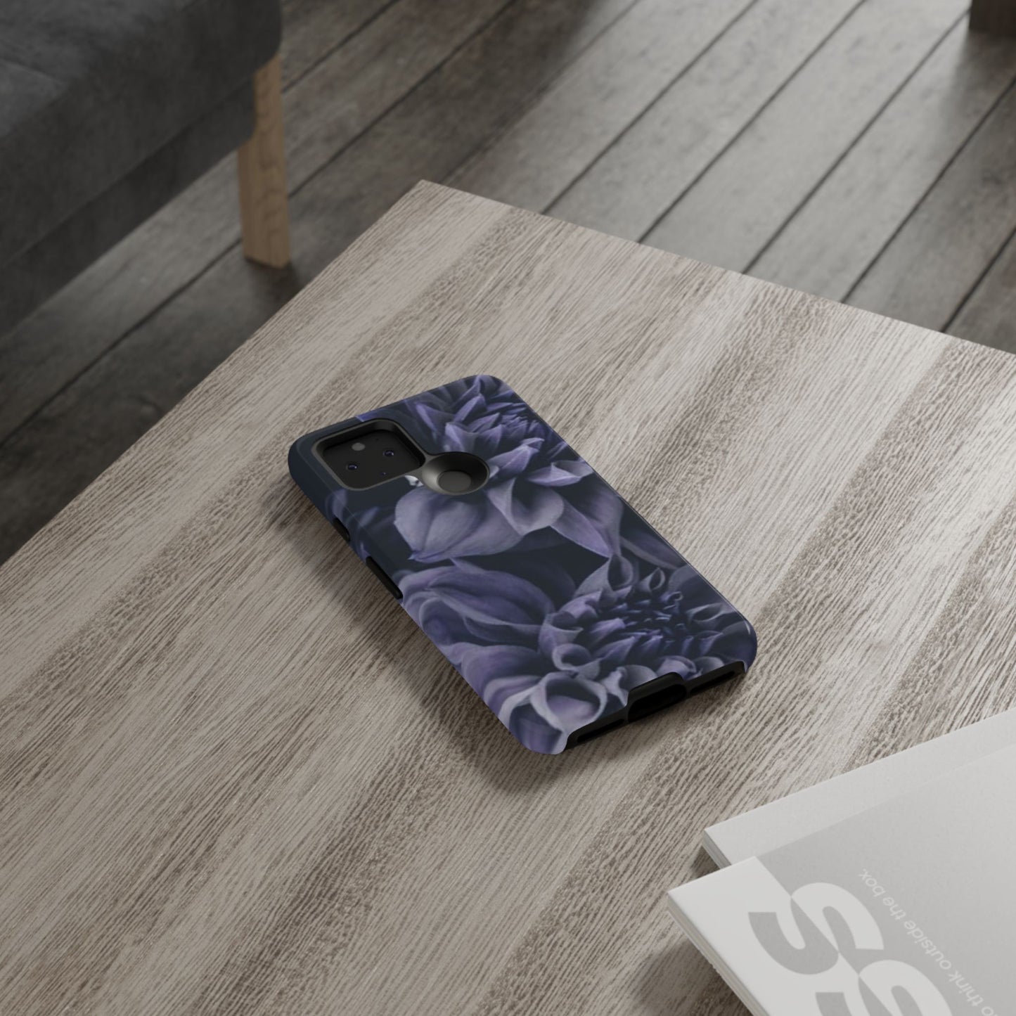 Blue Dahlia Phone Tough Case