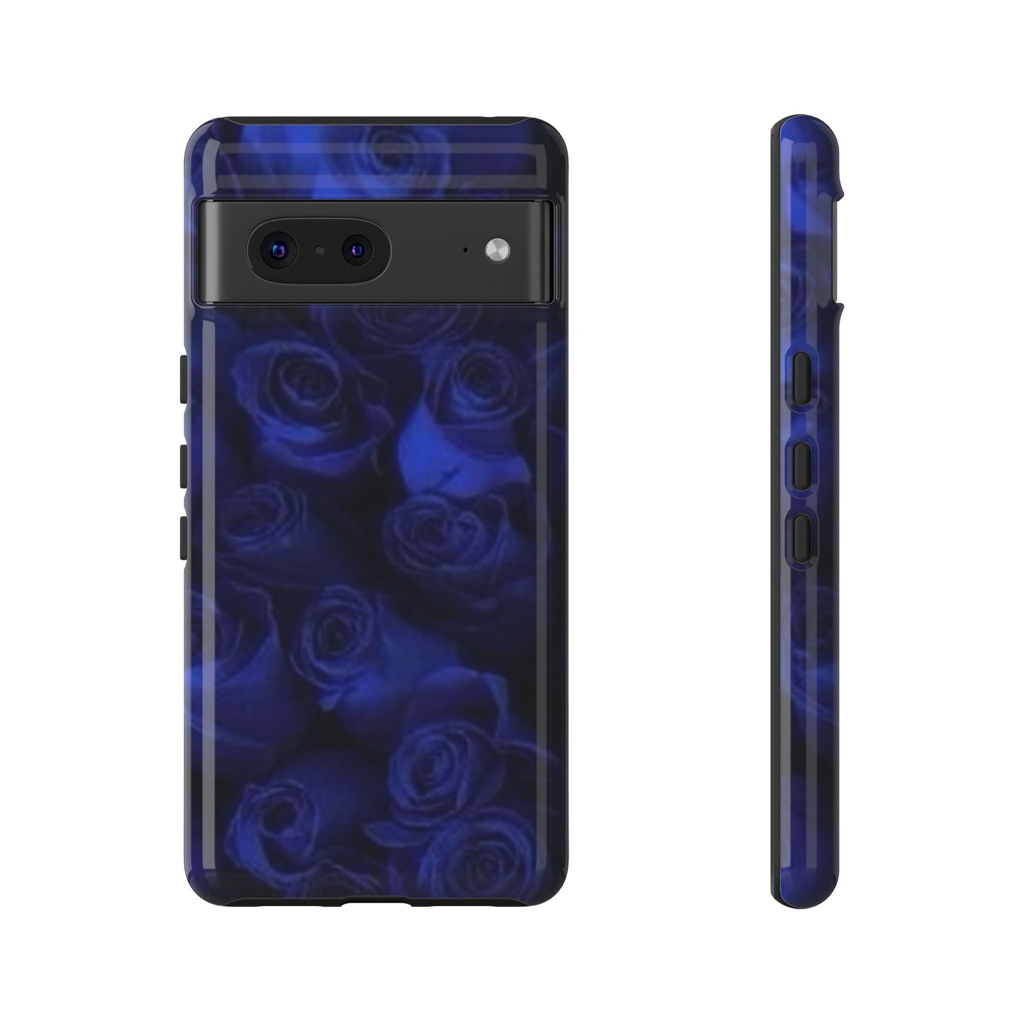Dark Blue Roses Tough Phone Case