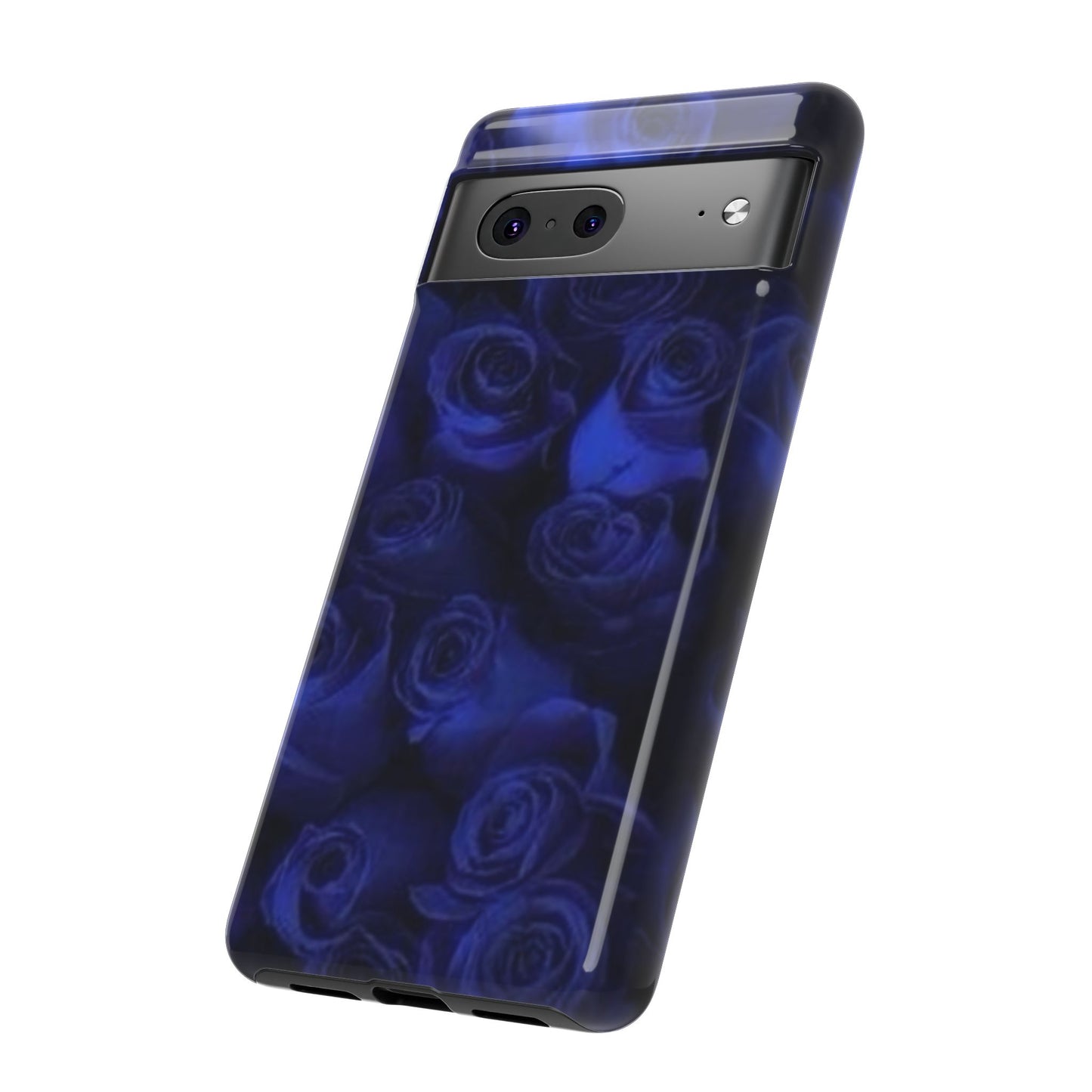 Dark Blue Roses Tough Phone Case