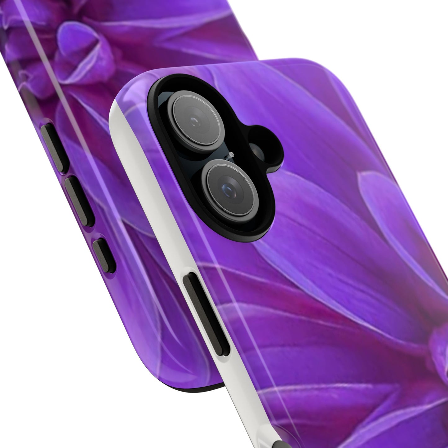 Purple Dahlia Tough Phone Case