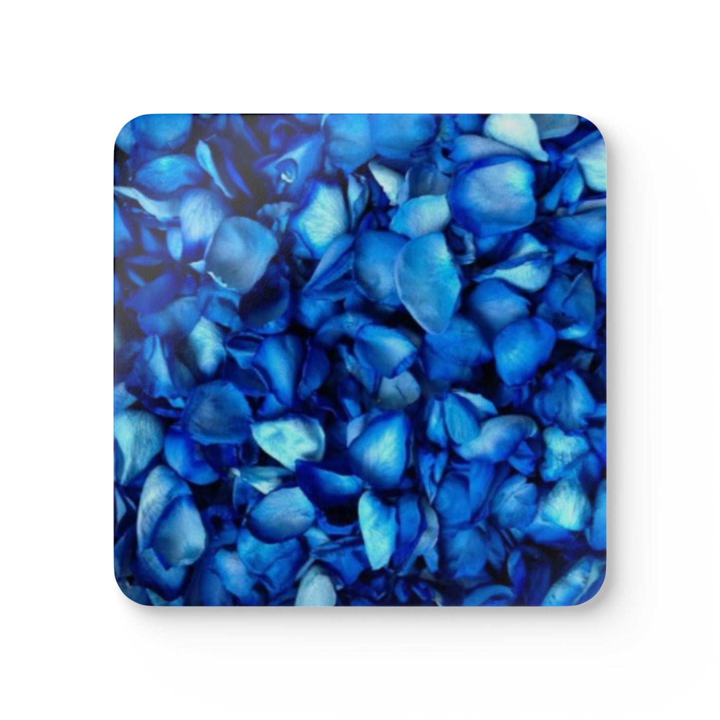Blue Petals Coaster Set