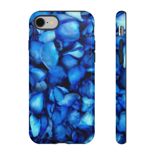 Blue Petals Tough Phone Case