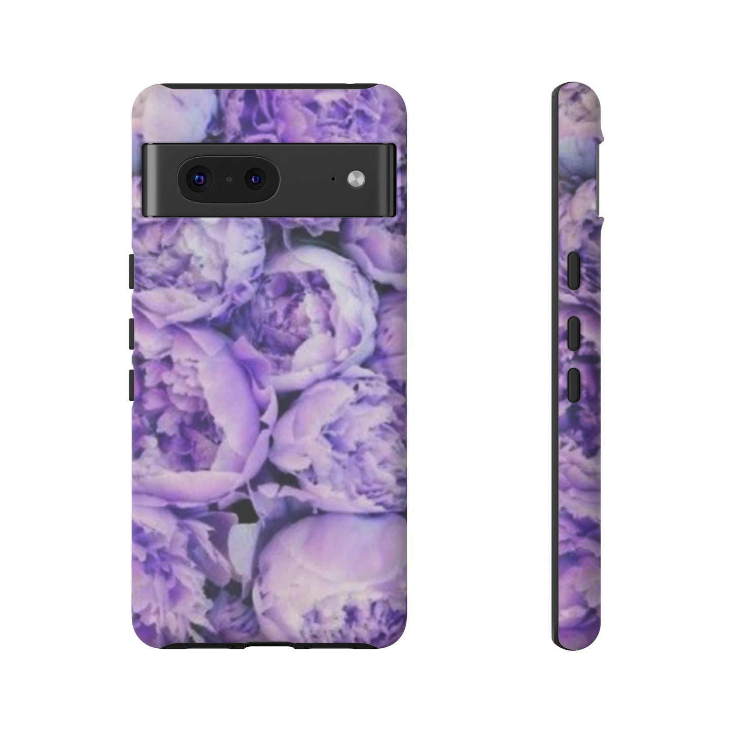 Purple Peony Tough Phone Case