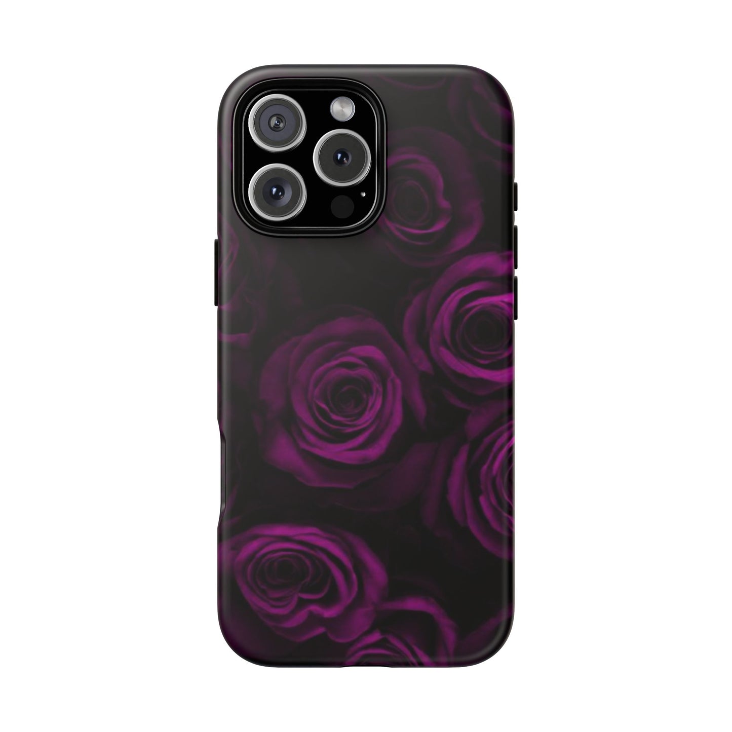 Dark Purple Roses Phone Tough Case