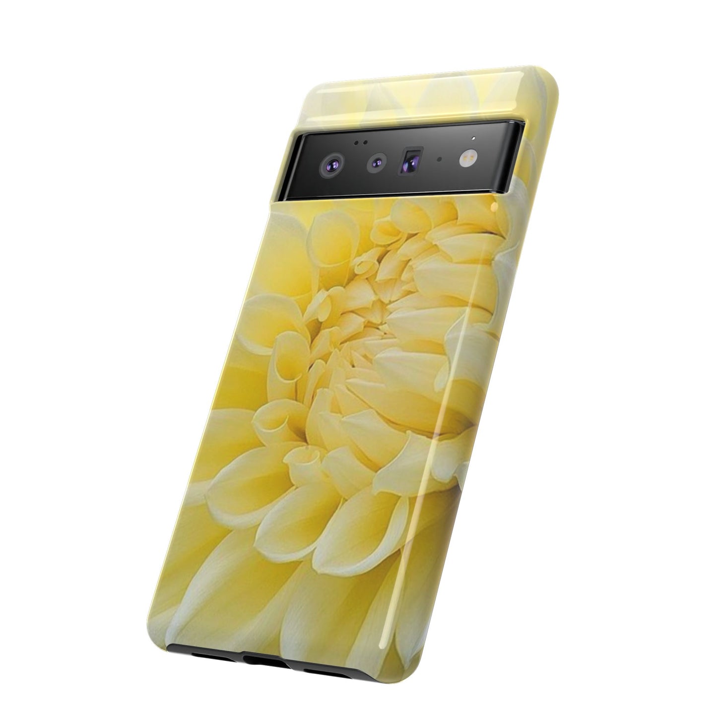 Yellow Dahlia Phone Tough Case