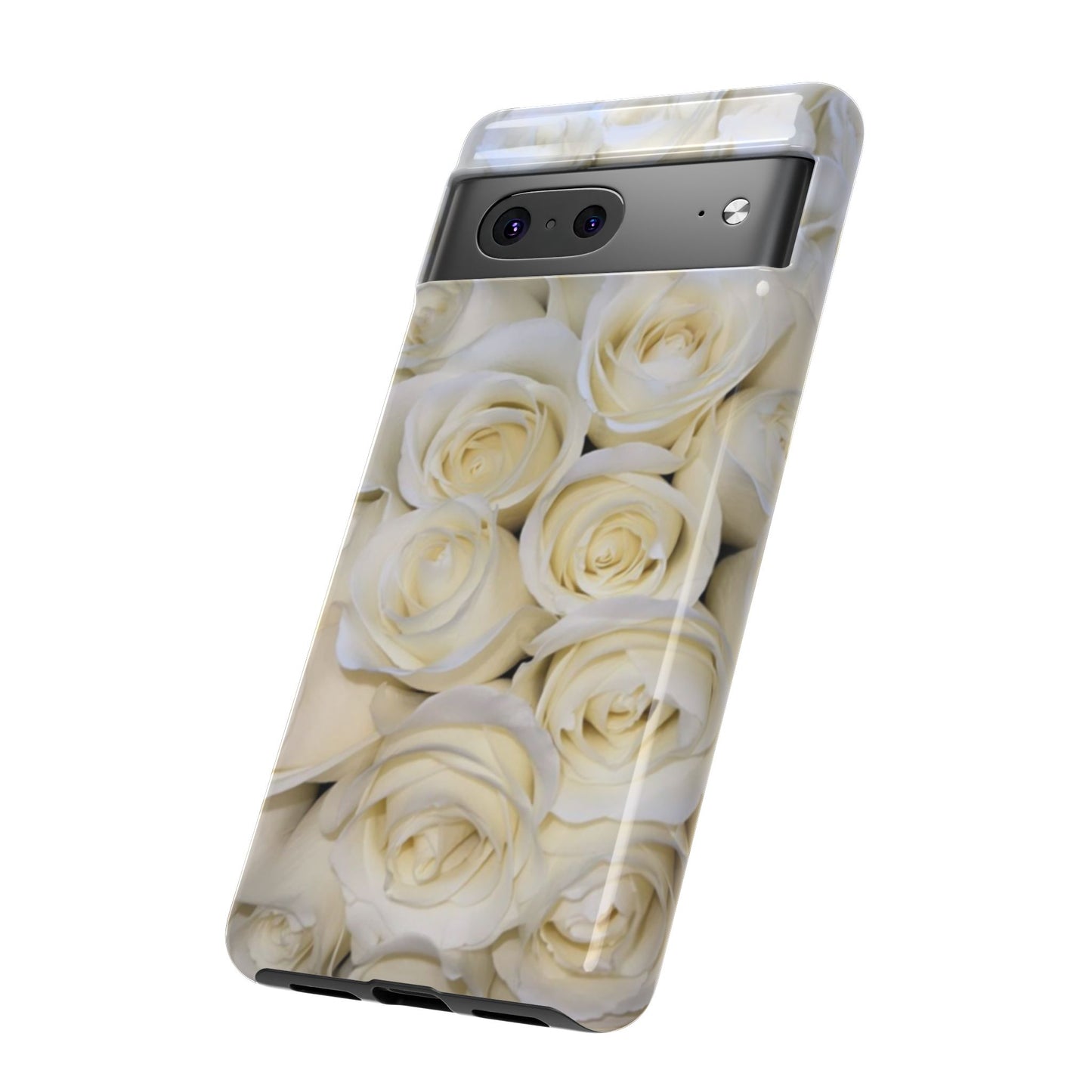White Roses Tough Phone Case