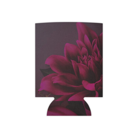 Magenta Dahlia Can Cooler