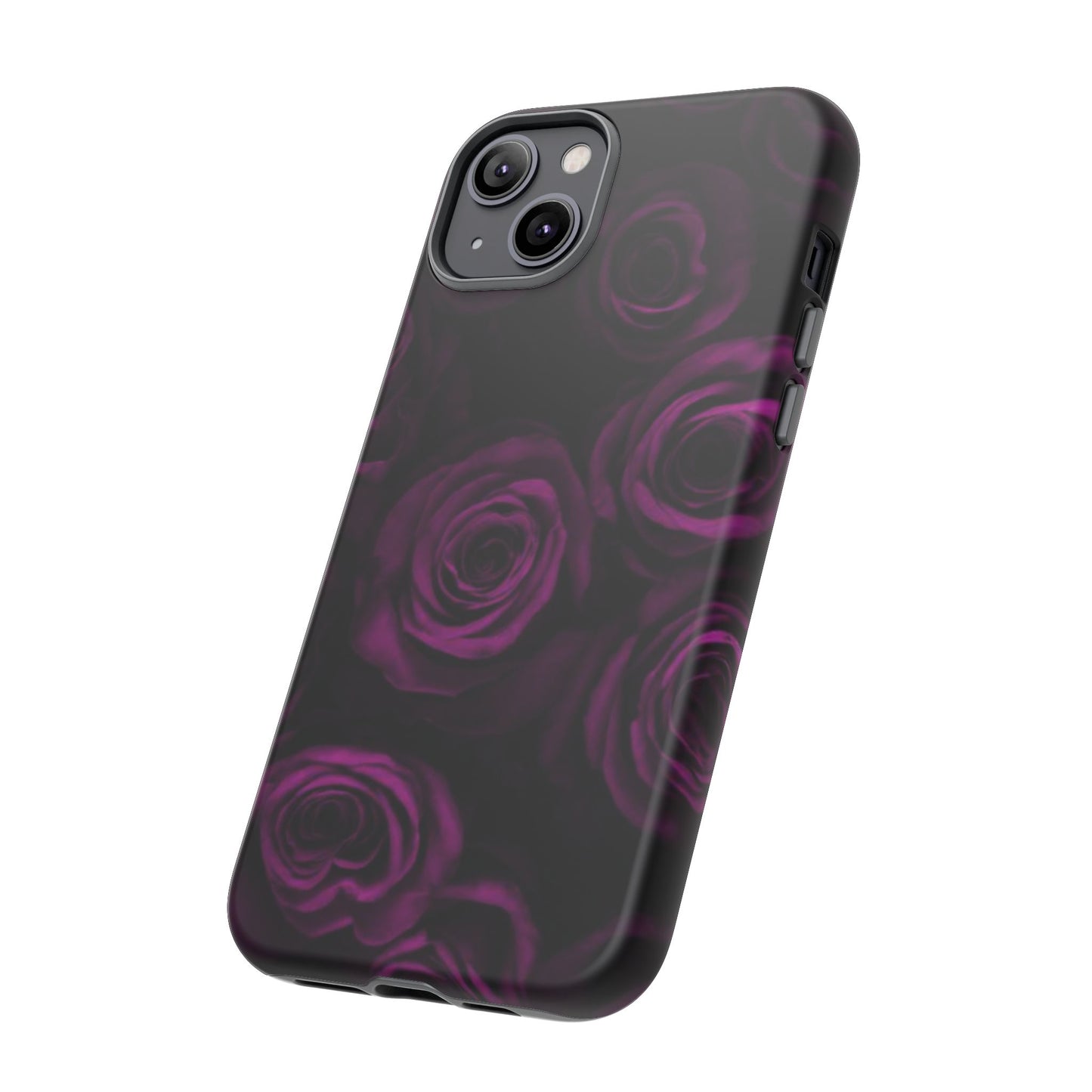 Dark Purple Roses Phone Tough Case