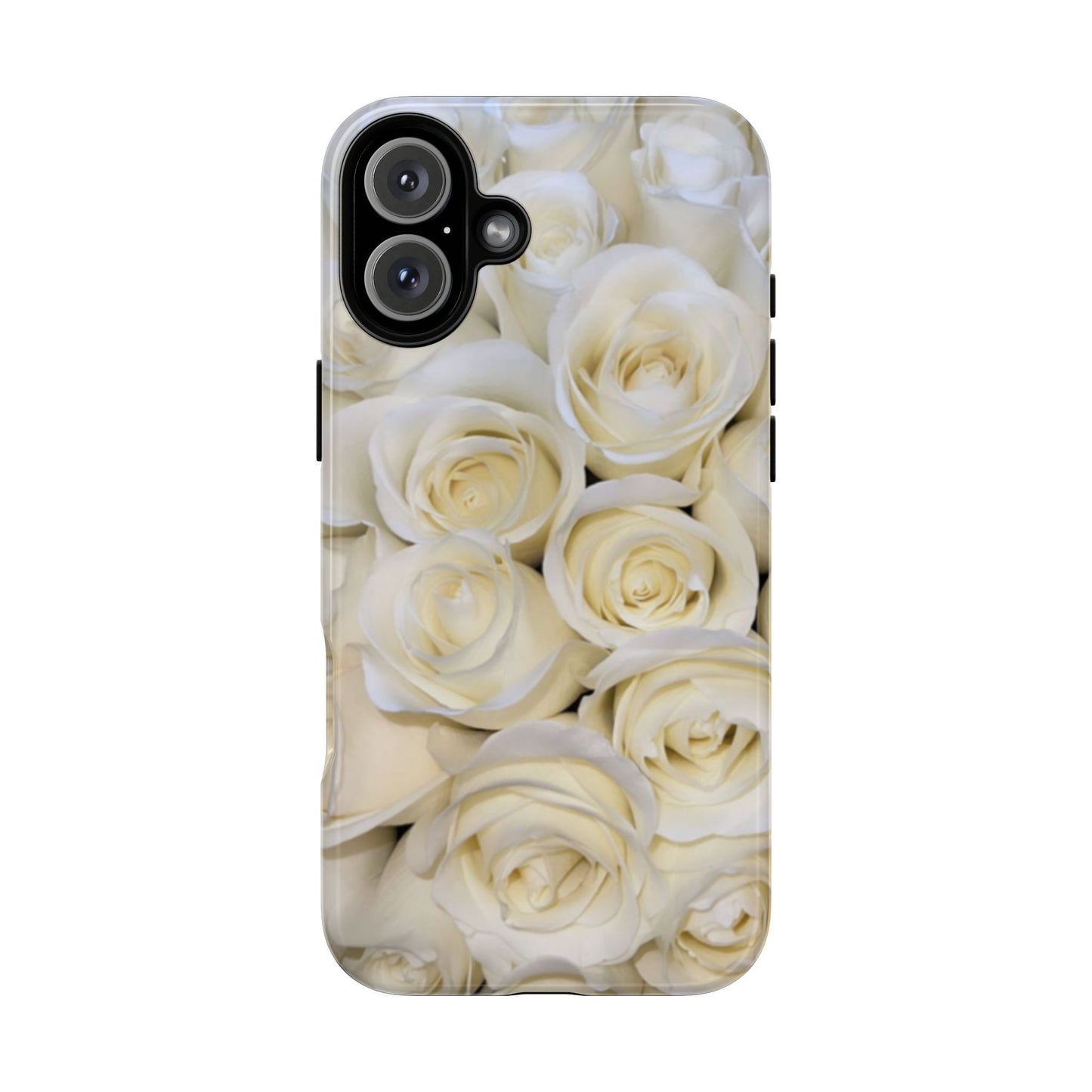 White Roses Tough Phone Case
