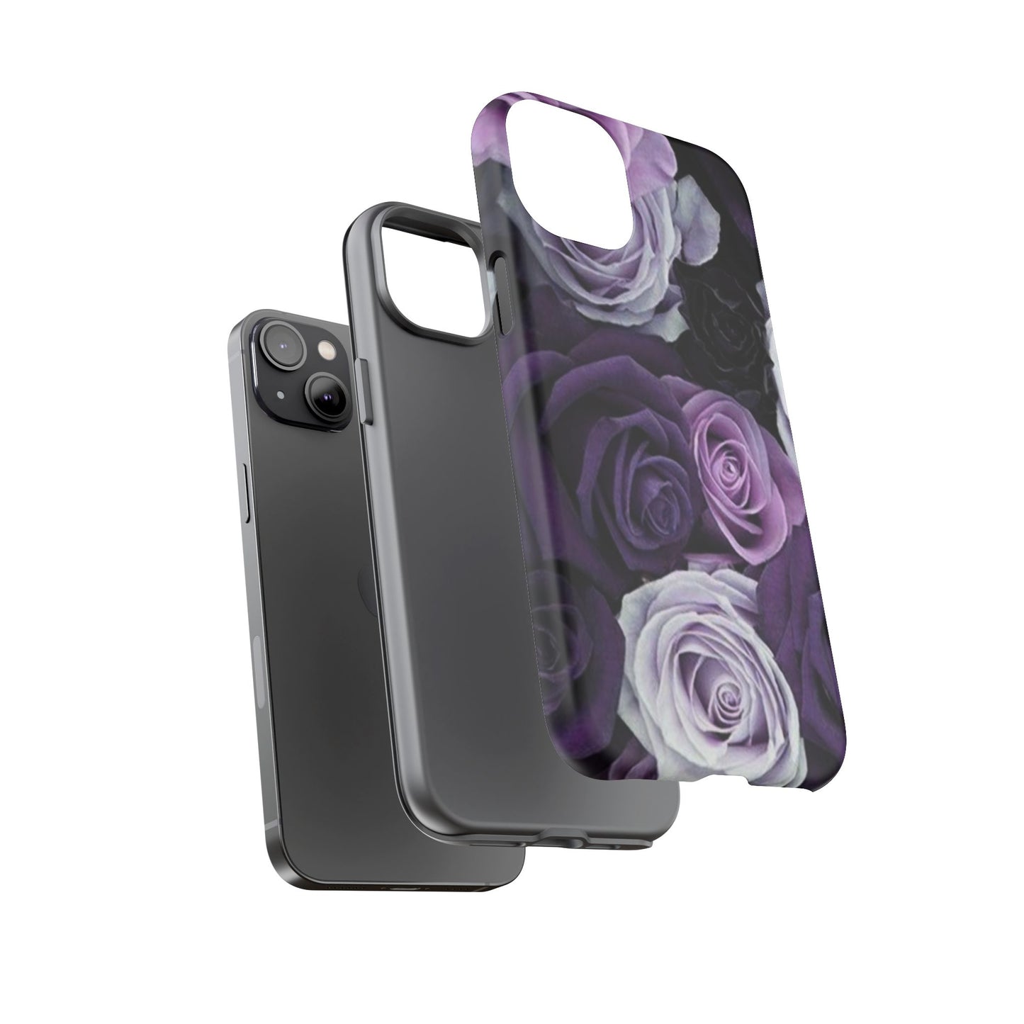 Purple Roses Tough Phone Case